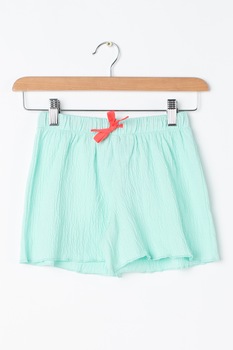 United Colors of Benetton, Pantaloni scurti cu talie ajustabila, Verde menta United Colors of Benetton, Pantaloni scurti cu talie ajustabila, Verde menta