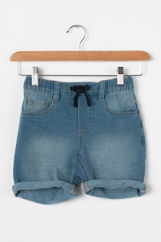 United Colors of Benetton, Pantaloni scurti din denim cu aspect decolorat, Albastru deschis United Colors of Benetton, Pantaloni scurti din denim cu aspect decolorat, Albastru deschis