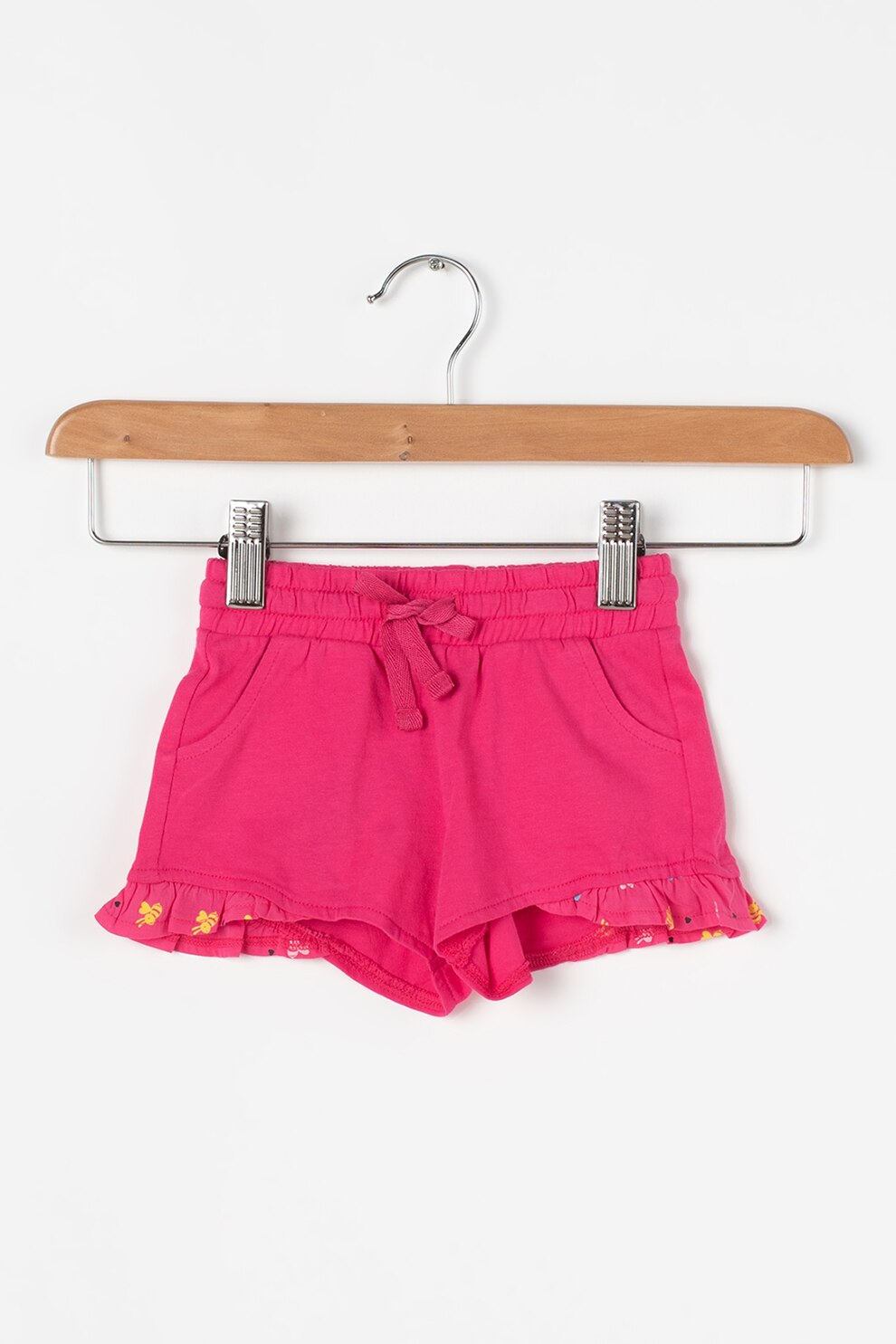 United Colors of Benetton, Pantaloni scurti cu snur, Fucsia