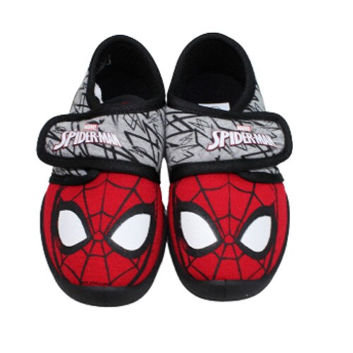 Incaltaminte interior, Spider-man, rosu cu negru