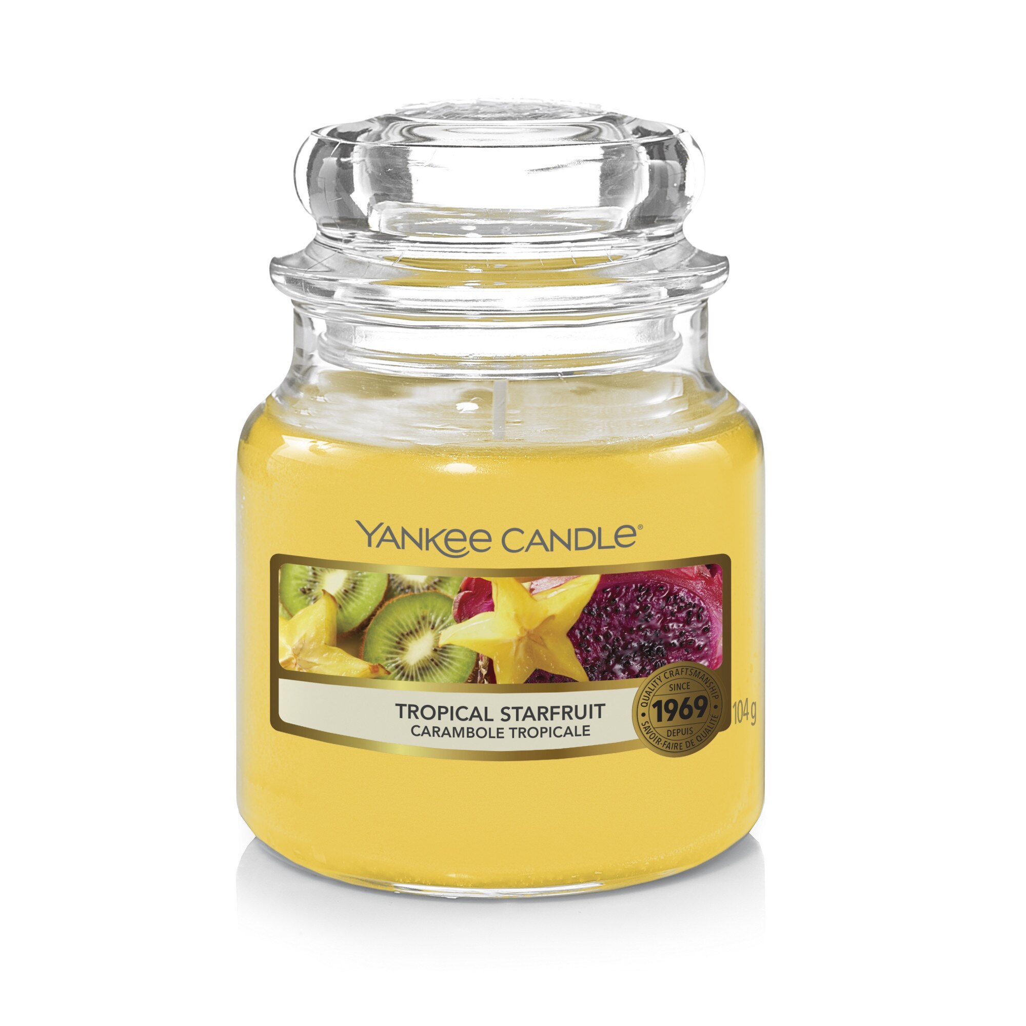 Lumanare Parfumata Borcan Mic Tropical Starfruit, Yankee Candle