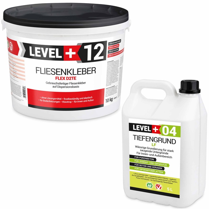 Set izolatii LEVEL PLUS, 10 kg/5 l