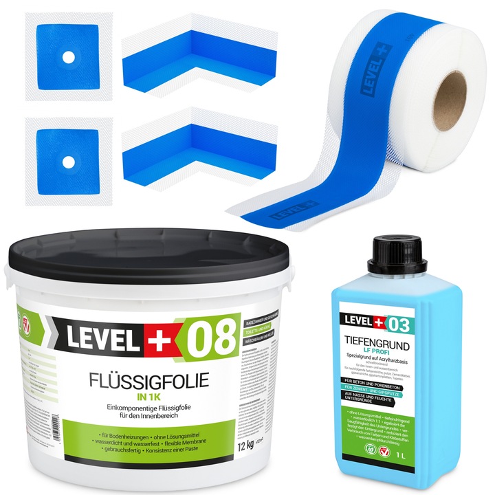 Set izolatii LEVEL PLUS, 12 kg/1 l