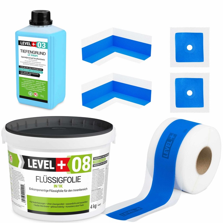 Set izolatii LEVEL PLUS, 4 kg/1 l