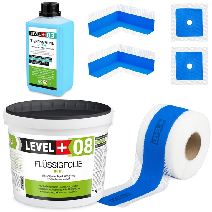 Set izolatii LEVEL PLUS, 7 kg/1 l