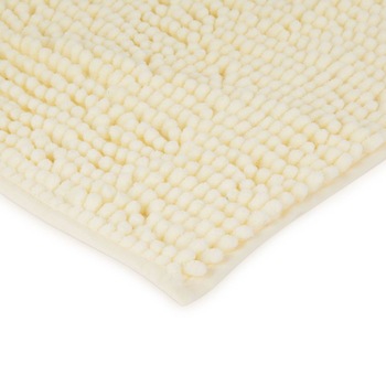 Family - Covor de baie cu fire lungi - Bej - 60 x 40 cm Family - Covor de baie cu fire lungi - Bej - 60 x 40 cm