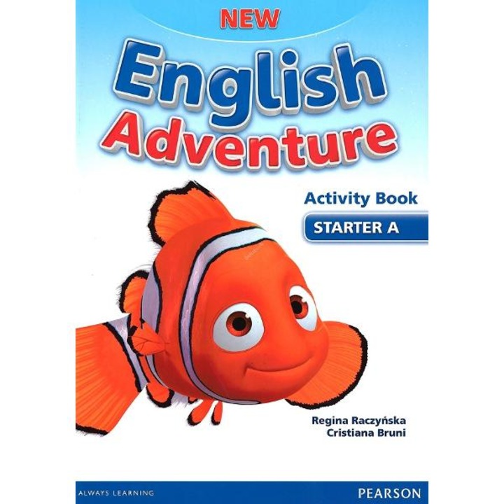 New English Adventure Activity Book Starter A And Cd Pack - Regina Raczynska, Cristiana Bruni