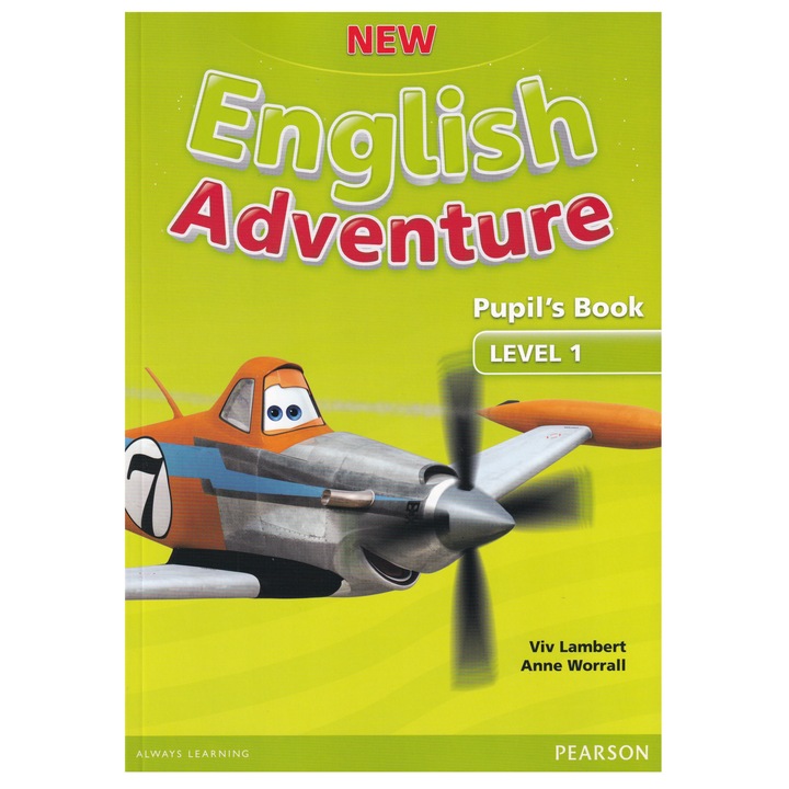 New English Adventure, Pupil's Book, Level 1, 87 pagini, with DVD