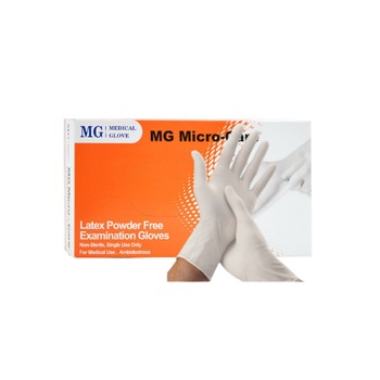 Set 100 bucati Manusi Examinare Latex, nepudrate, medicale, de unica folosinta - Marimea L Set 100 bucati Manusi Examinare Latex, nepudrate, medicale, de unica folosinta - Marimea L