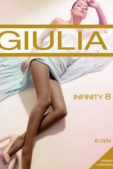 Dres Infinity, Giulia, Poliamida, 8 DEN, Bronz