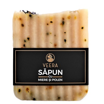 Sapun natural miere si polen, Veera,100 g Sapun natural miere si polen, Veera,100 g
