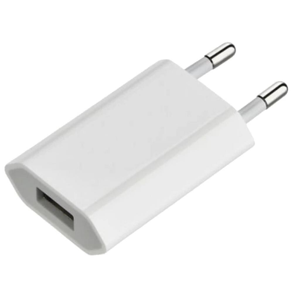 Incarcator retea, USB Power, Adaptor pentru Iphone, Alb