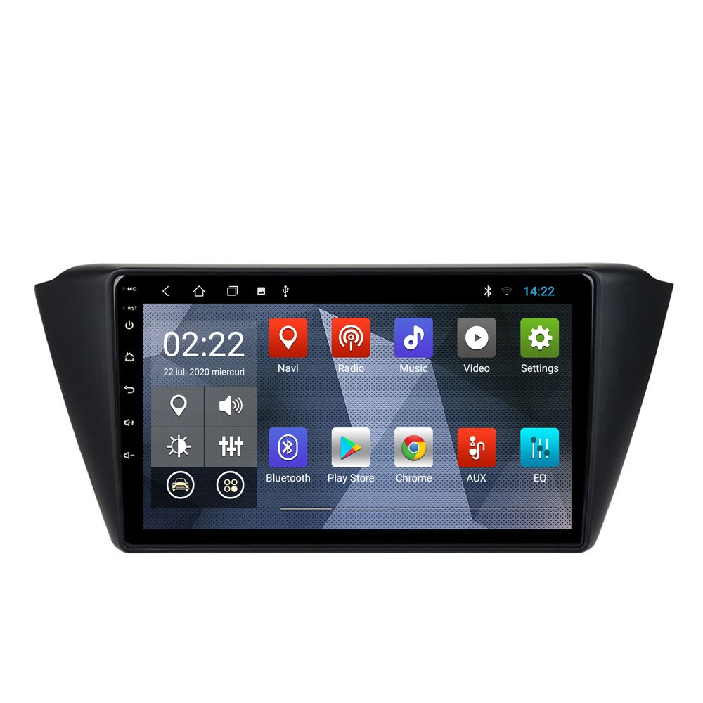 Navigatie dedicata Volkswagen Touran 2016-Edotec, cu Android, Radio, Bluetooth, Internet, procesor Quad Core, memorie 2GB si 32GB