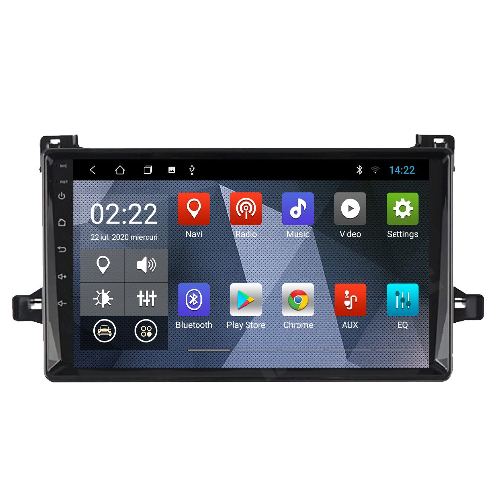 Navigatie dedicata Toyota Prius 2015- Edotec, cu Android, Radio, Bluetooth, Internet, procesor Quad Core, memorie 2GB si 32GB