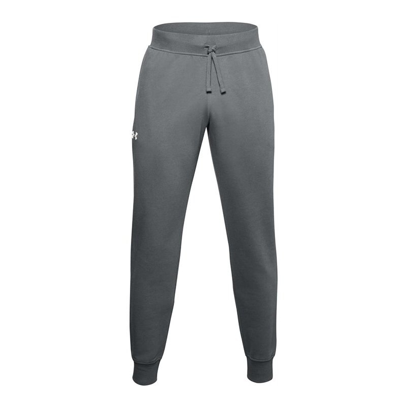 Pantaloni Under Armour Rival, Barbati, Gri, M