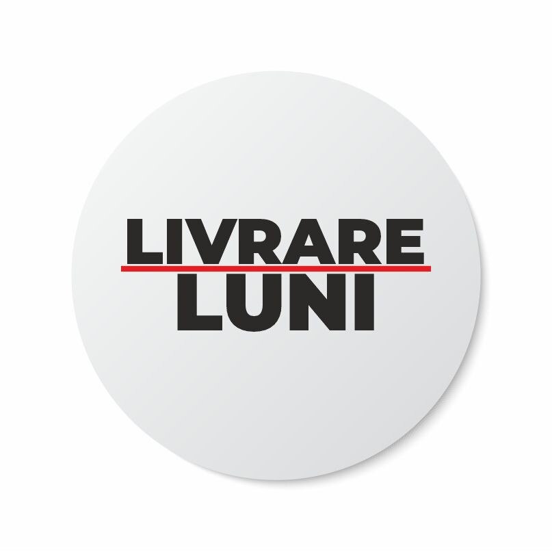 Etichete adezive, Livrare Luni, 100 buc, PVC, 15x15 cm