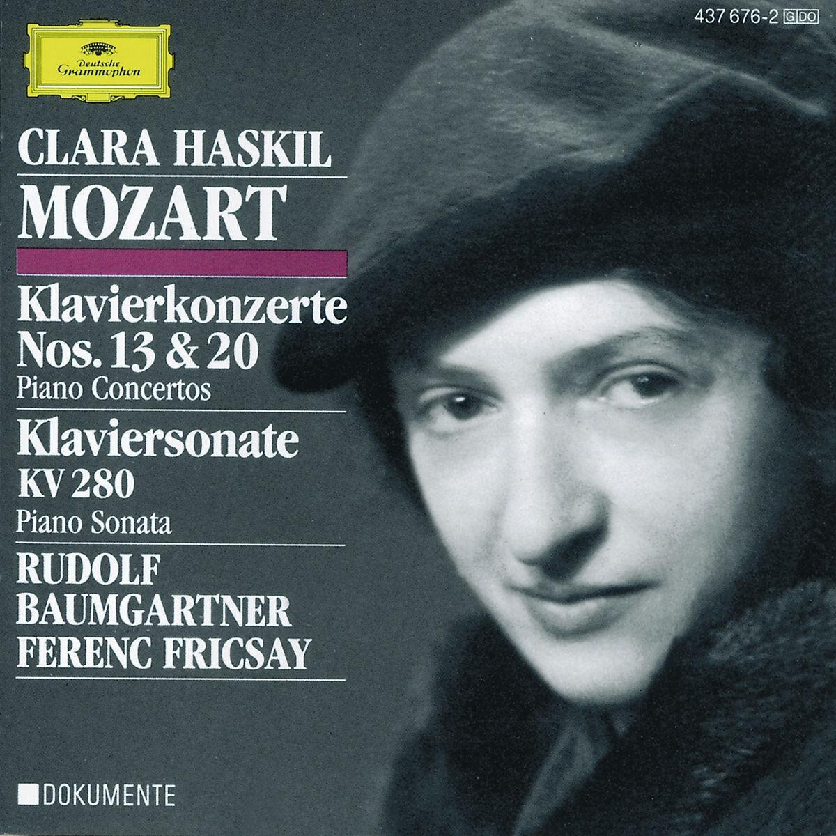 Clara HaskilWolfgang Amadeus Mozart - Mozart: Piano Concertos No.13 and 20 - CD