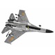 Avion RC cu telecomanda J-1, Gyroscop care stabilizeaza zborul, Lungime 42 cm, Anvergura 33.5 cm, 2,4GHz, 3 canale, RTF, 14+