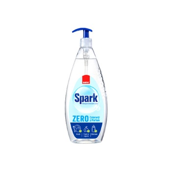 Detergent de vase cu pompita 1 l sano spark zero Detergent de vase cu pompita 1 l sano spark zero