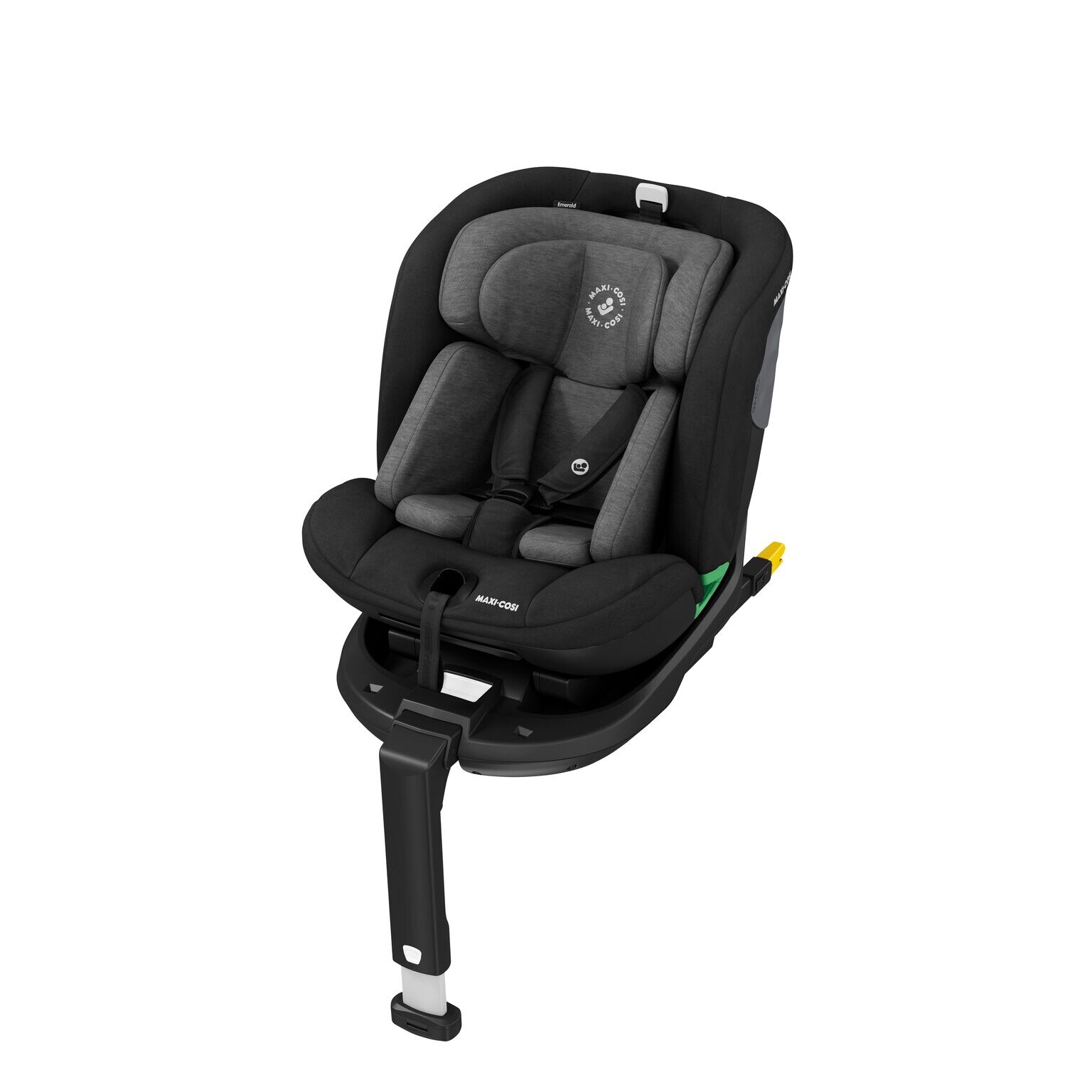 Scaun auto I-Size Maxi-Cosi Emerald Authentic Black, 40-125 cm, Negru