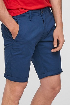 s.Oliver, Bermude chino cu aspect texturat, Bleumarin s.Oliver, Bermude chino cu aspect texturat, Bleumarin