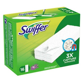 Servetele de Capturare a Prafului Swiffer cu Parfum Lavanda, 16 buc Servetele de Capturare a Prafului Swiffer cu Parfum Lavanda, 16 buc