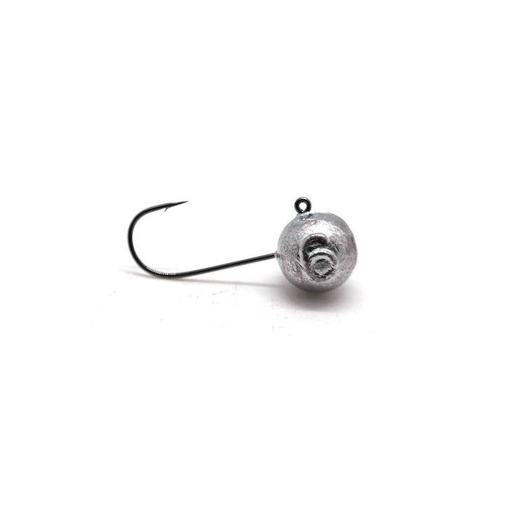 Set 5buc MicroJig bila Aberdeen Jig, marime carlig nr.1, greutate 6gr (gramaj inscriptionat), culoare Black Nickel