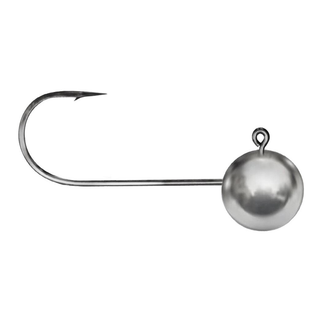 Set 5buc Kamatsu microJig bila , marime carlig nr.4, greutate 1gr , culoare Black Nickel