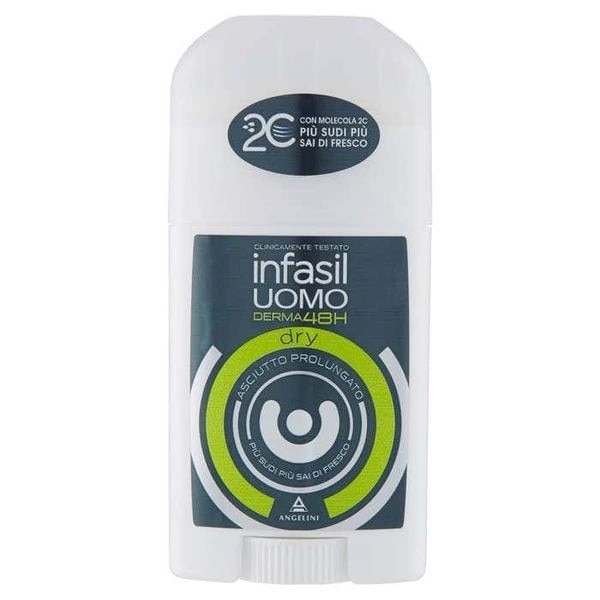 Deodorant Stick Infasil Uomo Dry Barbati, 40 ml