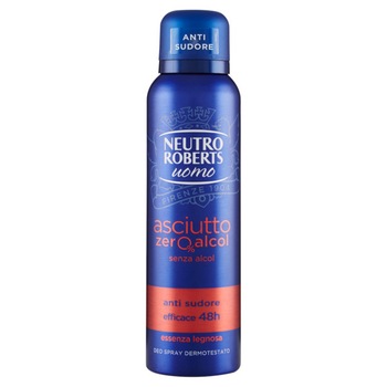 Deodorant Spray Neutro Roberts Anti Transpiratie Barbati, 150 ml Deodorant Spray Neutro Roberts Anti Transpiratie Barbati, 150 ml