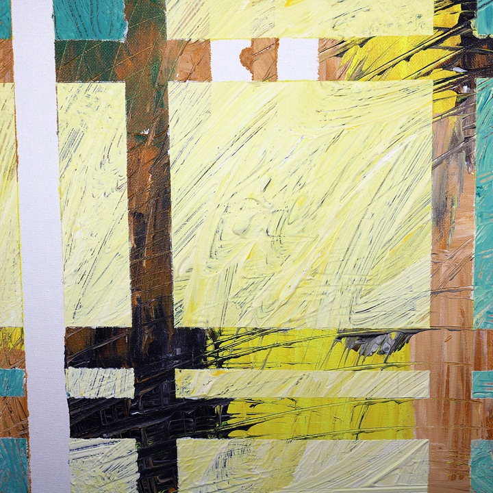 Autocolant Art Star pentru mobilier, Compozitie abstracta, autoadeziv, latime 70 cm x lungime 70 cm