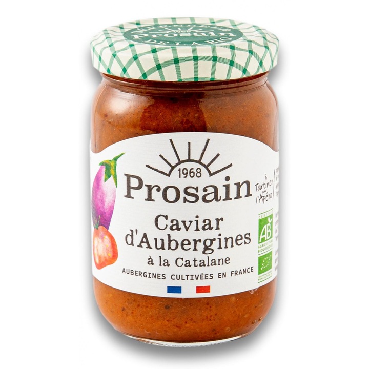 Salata caviar de vinete BIO, reteta Catalana Prosain