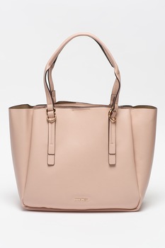 NINE WEST, Geanta shopper de piele ecologica Maisie, Roz prafuit NINE WEST, Geanta shopper de piele ecologica Maisie, Roz prafuit