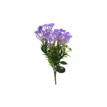 Planta artificiala cu 7 fire, Naimeed D3084, culoare Mov, 34 x 16 cm Planta artificiala cu 7 fire, Naimeed D3084, culoare Mov, 34 x 16 cm