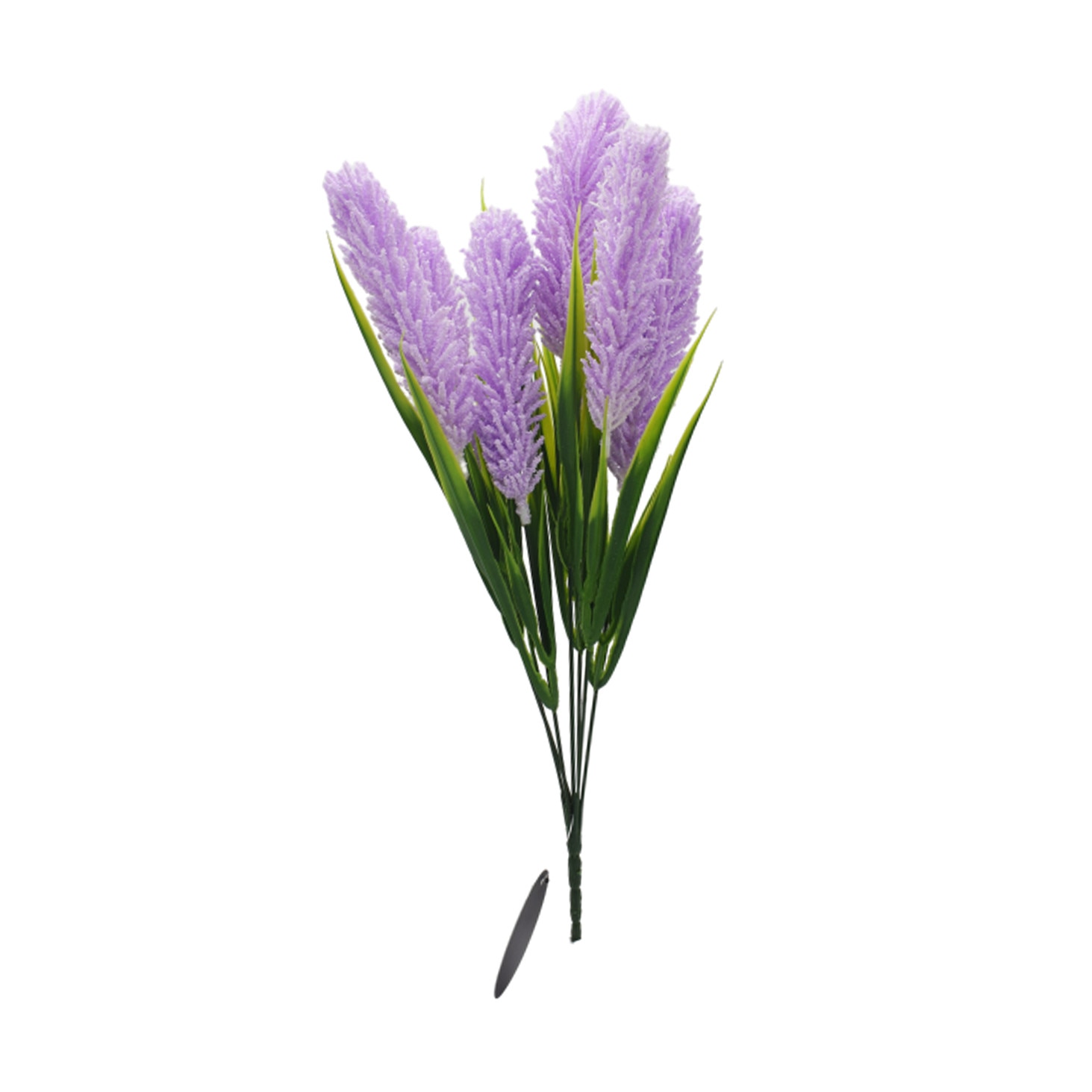 Planta artificiala cu 7 fire, Naimeed D3085, culoare Mov, 40 x 13 cm