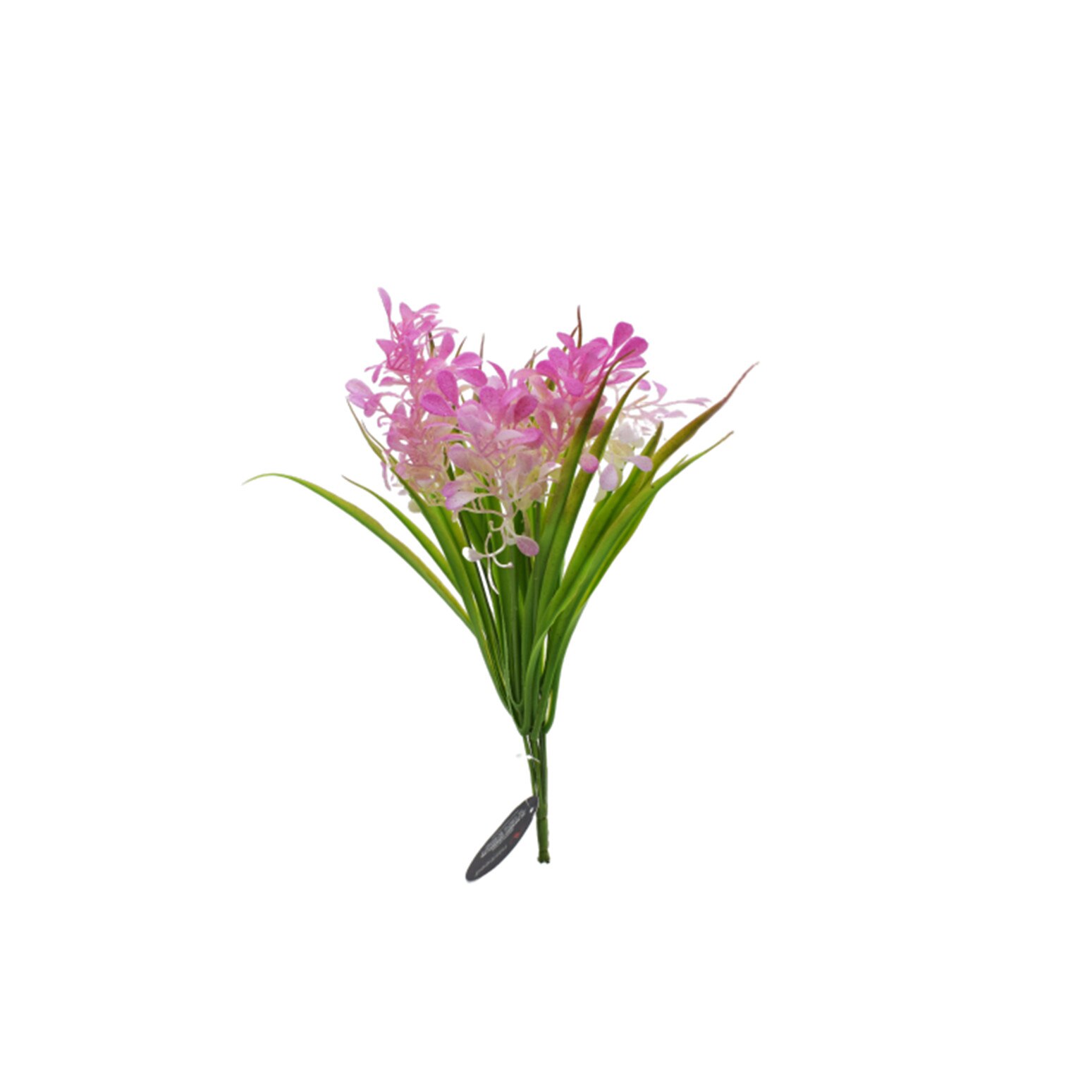 Planta artificiala cu 7 fire, Naimeed D3088, culoare Roz, 34 x 18 cm