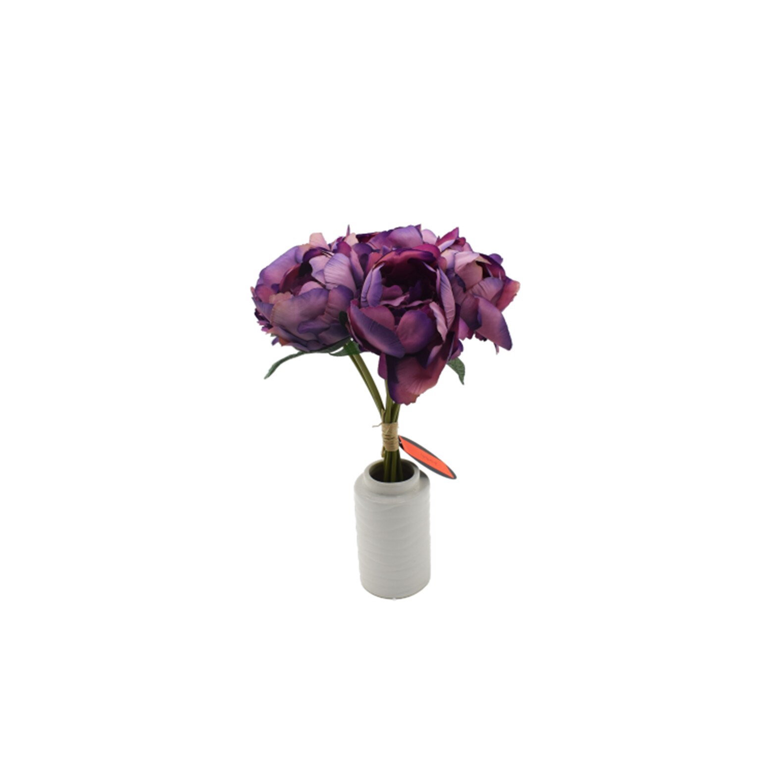 Buchet artificial cu 7 fire, Naimeed D3096, culoare Mov, 26 x 19 cm