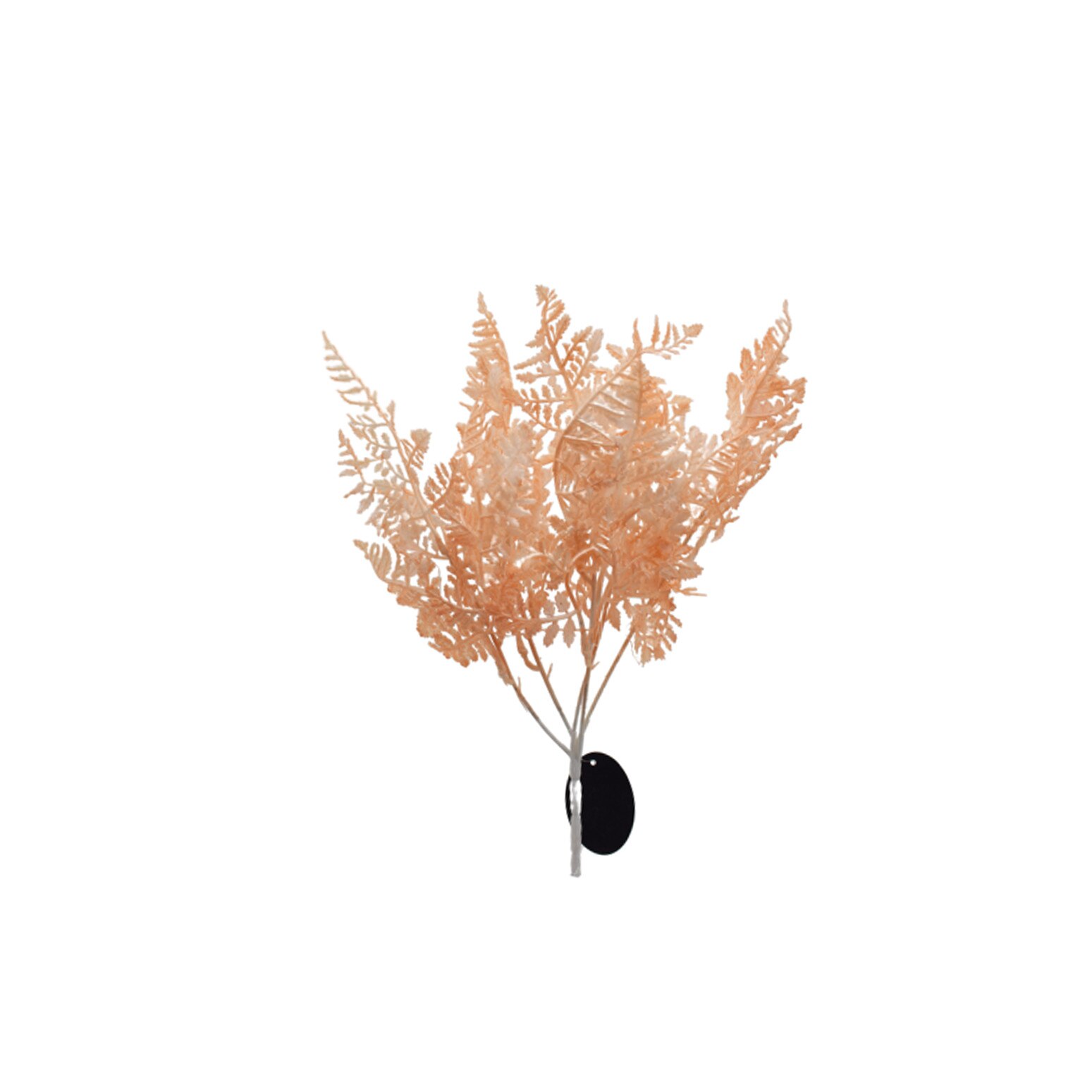 Planta artificiala cu 5 fire, Naimeed D3101, culoare Piersica, 35 x 18 cm