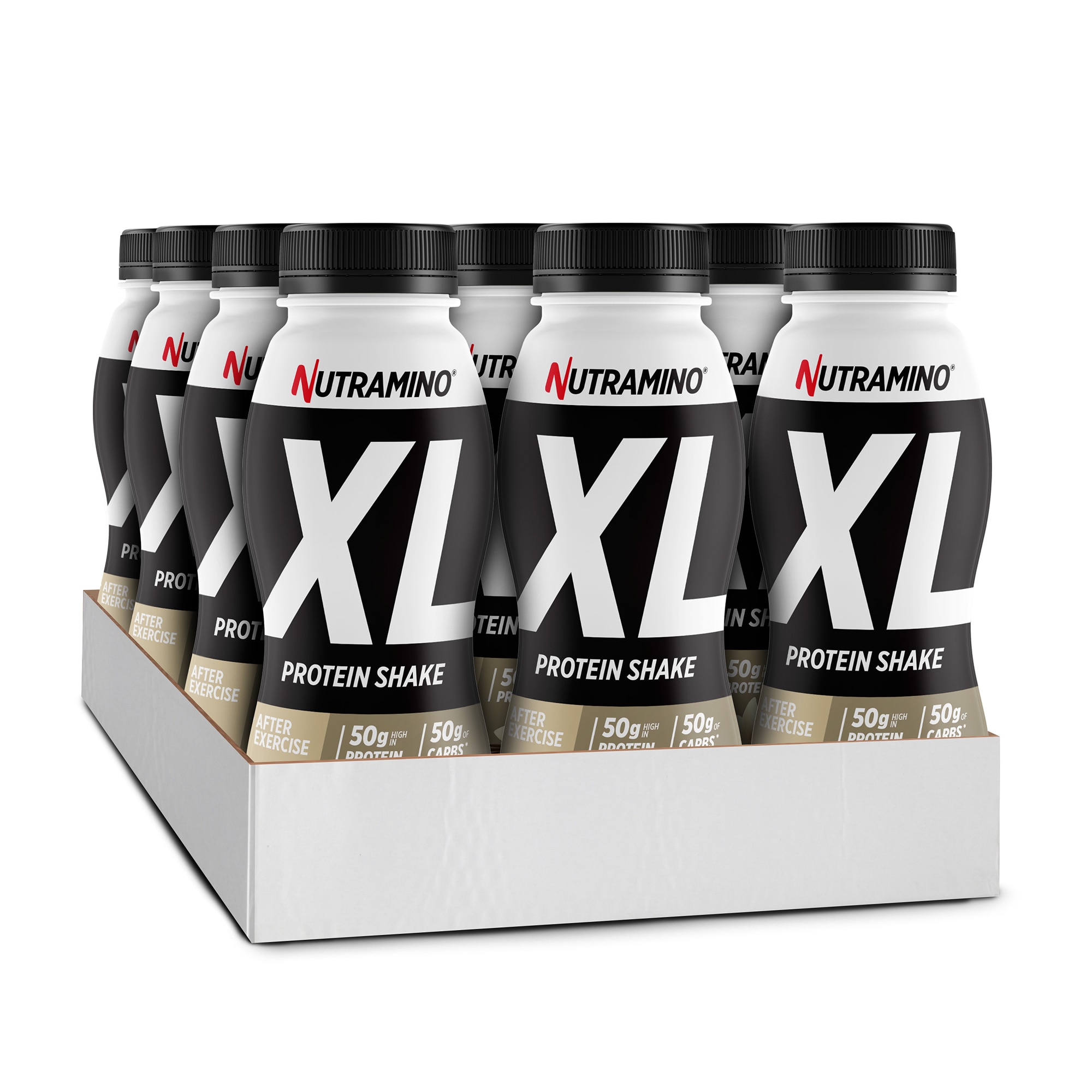 Shake proteic, Nutramino Protein XL Recovery Shake Vanilla, 12 buc x 500 ml