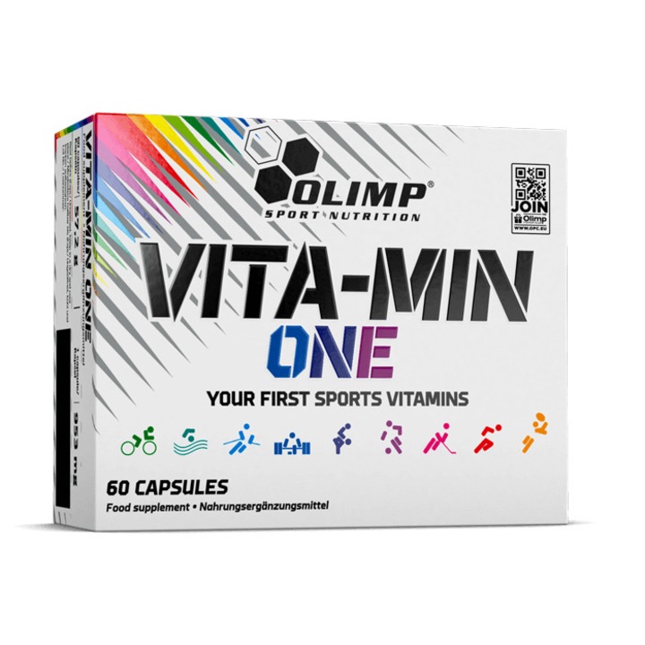 Vitaminok és ásványi anyagok Olimp Sport Nutrition Vita-min One, 60 kapszula