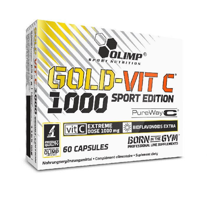Vitamina C, Olimp Sport Nutrition Gold Vitamin C 1000, 60 caps