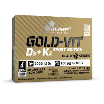 Vitamina D3, Olimp Sport Nutrition Gold Vit D3 + K2, 60 caps Vitamina D3, Olimp Sport Nutrition Gold Vit D3 + K2, 60 caps
