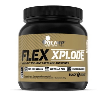 Colagen hdrolizat + Acid Hialuronic + Calciu + Vitamine, Olimp Sport Nutrition Flex Xplode portocale, 504g Colagen hdrolizat + Acid Hialuronic + Calciu + Vitamine, Olimp Sport Nutrition Flex Xplode portocale, 504g