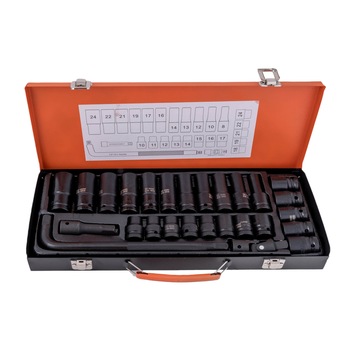 Set Chei Tubulare de Impact Adanci 1/2 Set Chei Tubulare de Impact Adanci 1/2