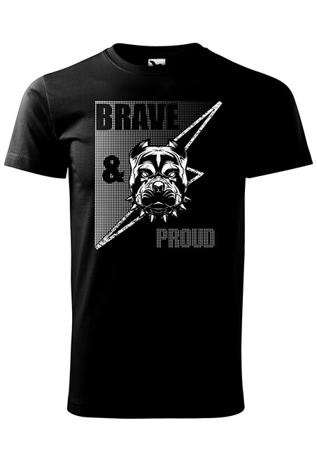 Tricou ,K-off,Brave and Proud