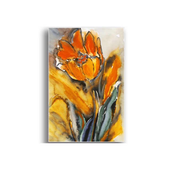 Printly, Színes Vászonkép, "Tulipán töltés" címmel, 100x70cm