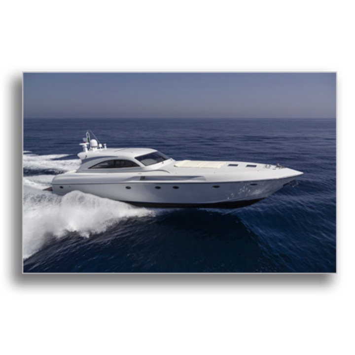 Printly, Színes Vászonkép, "Speeboat" címmel, 100x70cm
