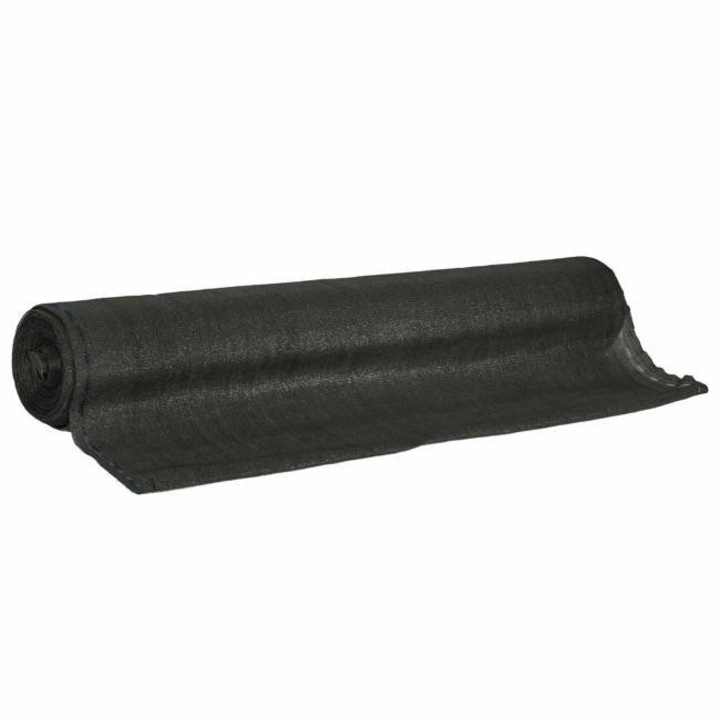 Мрежа за ограда Extranet 90% засенчване, 1,5 х 50 м, черна