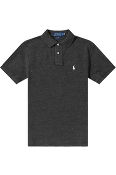 Tricou polo Classics, Polo Ralph Lauren, 710536856031, Slim Fit, Gri, Marimea S Tricou polo Classics, Polo Ralph Lauren, 710536856031, Slim Fit, Gri, Marimea S