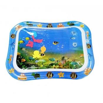 Saltea cu apa, centru de activitati pentru bebelusi, 65 x 50 x 5 cm, multicolor Saltea cu apa, centru de activitati pentru bebelusi, 65 x 50 x 5 cm, multicolor